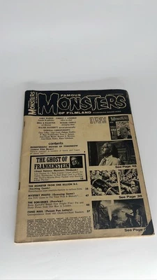 Famous Monsters of Filmland #42 Jan 1967 Frankenstein Warren Magazine - Image 1 of 3