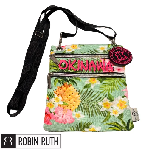 Robin Ruth Okinawa Tropical Pouch – Cute Japan Souvenir Bag Perfect Gift - Image 1 of 1