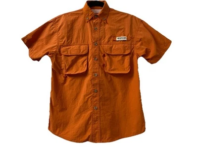 Magellan Outdoors Boys S (8) Fishing Sporting Gear Shirt orange Short sleeve - Image 1 of 4