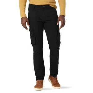 Pantalón cargo Wrangler para hombre pierna cónica elástica ajuste regular, talla 38x30, pierna cónica - Imagen 1 de 4