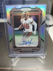 Autógrafos Panini Prizm 2022 - Devin White #279 Silver Prizm (AU) - Imagen 1 de 2