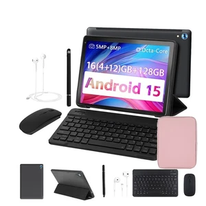 WiFi Android 14 Tablet 10.1 Zoll 14GB RAM + 128GB ROM 5000mAh Octa Core - Bild 1 von 10