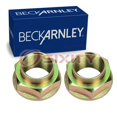 2 pc Beck Arnley Front Axle Nuts for 2004-2012 Toyota Sienna Driveline Axles xe - Image 1 of 4