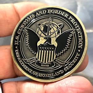 Autentica moneta sfida US Customs and Border Protection Home Land Security 2" - Foto 1 di 9