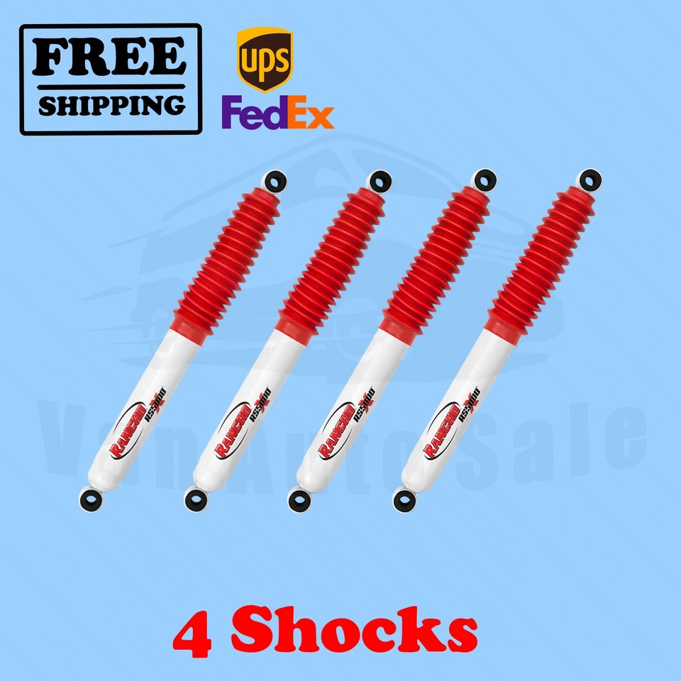 Rancho Kit 4 Amortiguadores Delanteros y Traseros RS5000X para Dodge Serie D300 2x2 61-67 Foto 1 de 4