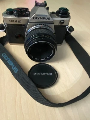 Olympus OM-4 Ti,  mit Objektiv Auto-Marco 1:3.5 50mm - Bild 1 von 4