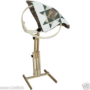 Quilter's Wonder 18" Adjustable, Rotating Quilting Hoop w/Stand  - Picture 1 of 1