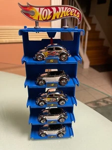 BUG-INFESTED! 5 SUPER CHROME REDLINE HW VW VOLKSWAGEN BEETLE LOT/ no std. - Picture 1 of 22