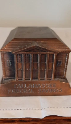 TALLAHASSEE AHORRO FEDERAL VINTAGE BANTHRICO RECUERDO EDIFICIO BANCO PROMOCIONAL Foto 1 de 4