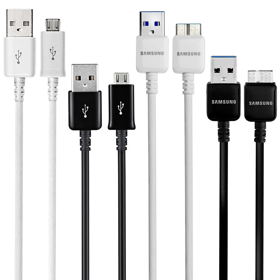 OEM Original Samsung USB Data Sync Fast Charging Cable for Galaxy Note Tab - Image 1 of 1