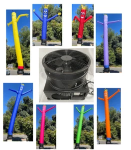 Tubo inflable de 10 pies/20 pies para hombre/bailarín de aire CON ventilador soplador (913-1032 W) - Imagen 1 de 52