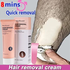 Painless Permanent Hair Removal Cream Stop Hair Growth inhibitor for Unisex 120g - Picture 1 of 20