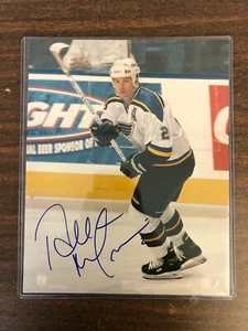 Al MacInnis Autographed 8"x10" Photo w/ COA - St. Louis Blues - Picture 1 of 4