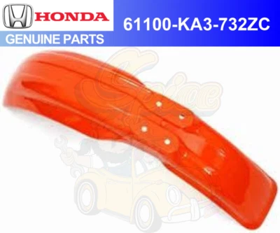 Guardabarros genuino Honda, fr. *R119* (ROJO FLASH) 61100-KA3-732ZC Foto 1 de 4