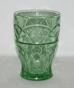 Federal Glass MAYFAIR Transitional Green Flat Water Tumbler - Picture 1 of 1