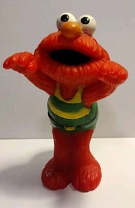 Jim Henson Sesame Street Elmo - Pronto per una nuotata -3 1/2" alto - Foto 1 di 10