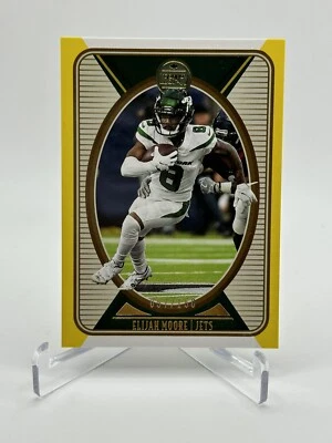 Elijah Moore 2022 Panini Legacy Yellow #76 /150 Jets - Image 1 of 2