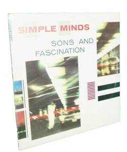 Simple Minds Sons And Fascination 33 giri LP Vinile Vinyl Virgin disco album - Imagen 1 de 6