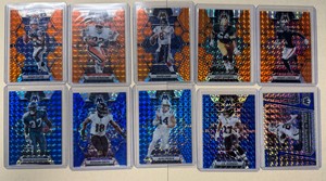 2023 Mosaic Football Vet Assortment - 29 Cards Total (Hobby & Choice #'d Cards)