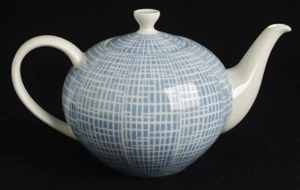 Arzberg 2000 Bast Blau Kleine Teekanne mit Deckel 0,7 L Heinrich Löffelhardt - Bild 1 von 4
