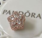 Authentic Pandora Sparkling Snowflake Pavé Charm #789224C01