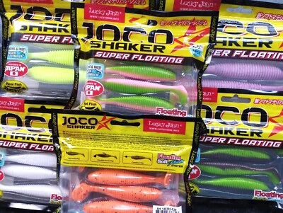 Lucky John JOCO Shaker Súper Señuelo FLOTANTE 3,5"4,5"" AROMA A CABALLA Foto 1 de 2