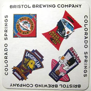BRISTOL BREWING COMPANY Bieruntersetzer, Passepartout, Colorado Springs, COLORADO - Bild 1 von 1