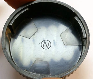 Rear "N" Plastic Rear Lens Cap for Nikon F mount - Picture 1 of 3