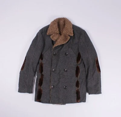 Men's Just Cavalli Vintage Decorated Wool Coat Jacket Size 50 - Image 1 of 4