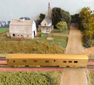 HO Great Brass Fleet New York Central "Lake" 6 DB Lounge. Unpainted. IOB. - Picture 1 of 9