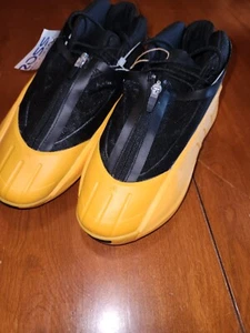 NWOB Adidas Crazy Infinity Kobe Bryant Yellow & Black Shoes AG6157 - Men's 9.5 - Picture 1 of 8