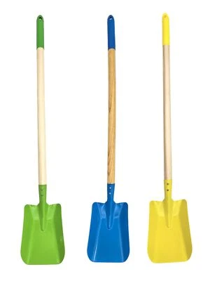 ANTON OSTERMANN GROßHANDEL 10x Kinderschaufel 76cm Gartengeräte Spaten Sandkastenspielzeug Stiel