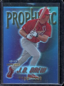 1999 Fleer Mystique Prophetic J.D Drew #2 (1199/1999)