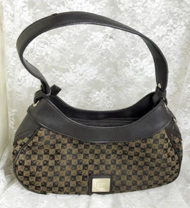 Liz Claiborne Signature Logo Handbag Purse  5.5" x 11.5" x 3.5"  Cute - Picture 1 of 8