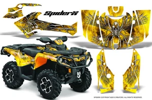 CAN-AM OUTLANDER 800 1000 R XT 12-16 GRAPHICS KIT CREATORX DECALS STICKERS SXY - Picture 1 of 1