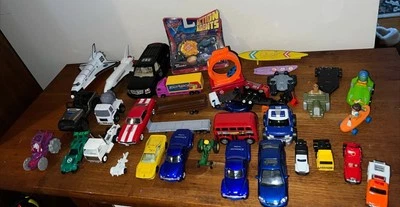 matchbox Tonka cars Huge Lot Vtg And Modern Assorted Cars Lot Tractor Trailers - Image 1 of 4