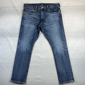 Polo Ralph Lauren Sullivan Slim Jeans Mens 36x30 Blue Dark Wash Straight Denim - Picture 1 of 10