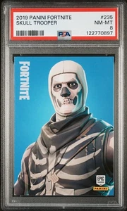 2019 Panini Fortnite Series 1 Skull Trooper PSA 8 NM-MT #235 Epic ROOKIE ๐๐ซ - Picture 1 of 2