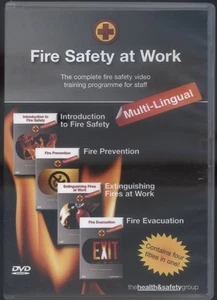 Fire Safety At Work - Complete Staff Safety Fire Training Multi-Lingual DVD - Picture 1 of 2