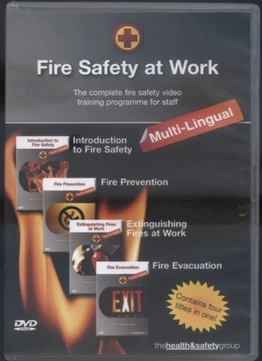 Fire Safety At Work - Complete Staff Safety Fire Training Multi-Lingual DVD - Image 1 of 2