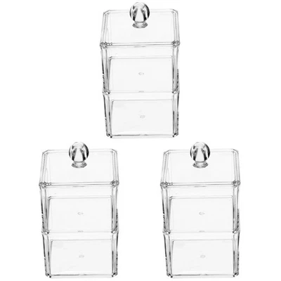  3 Pack Aufbewahrungsbox Mit Deckel Lebensmittelaufbewahrungsbehälter - Bild 1 von 4