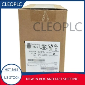 AB 25B-D2P3N114 PowerFlex 525 0.75kW 1Hp AC Drive 25BD2P3N114 1PCS US Free Tax - Picture 1 of 3