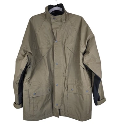 Bolso de Mano Forrado Acolchado Invierno Lluvia Senderismo Atlético Para Hombre Chaqueta Marrón M Foto 1 de 4