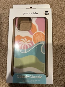Casely Classic iPhone 16 Pro Max Case || Puravida  Never Been Used - Photo 1 sur 3