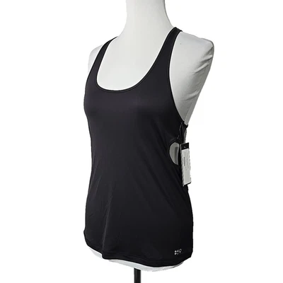 SPLITS59 Performance Pilates Lexi Racerback Black/Grey Tank Top Small NWT - Image 1 of 4