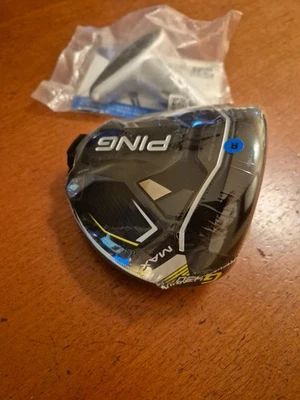 NEW IN PLASTIC LEFT HAND PING G430 MAX 10.5* DRIVER HEAD ONLY & TOOL - Image 1 of 3