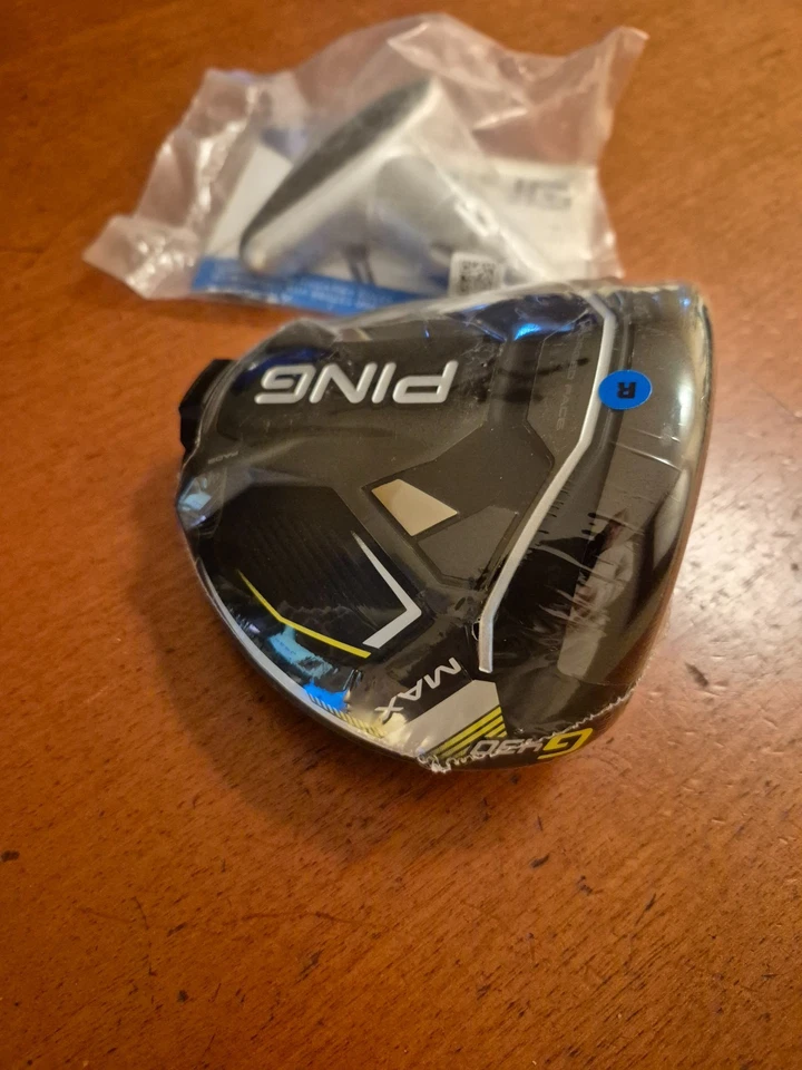 NEW IN PLASTIC LEFT HAND PING G430 MAX 10.5* DRIVER HEAD ONLY & TOOL - Image 1 of 3