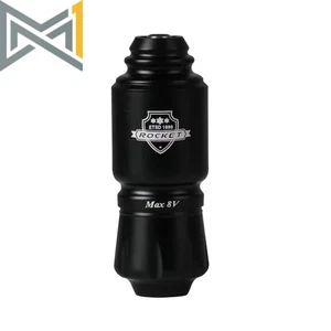 Mini Rocket Tattoo Machine Set Japan Motor Wireless Tattoo Power Supply RCA Inte - Bild 1 von 10
