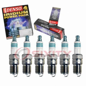 6 pc Denso Iridium Power Spark Plugs for 1975-1979 Mercury Bobcat 2.8L V6 as - Picture 1 of 5