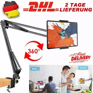 pour iPad Tablette Smartphone Support Réglable Support Téléphone Portable Table Lit Support - Photo 1/14